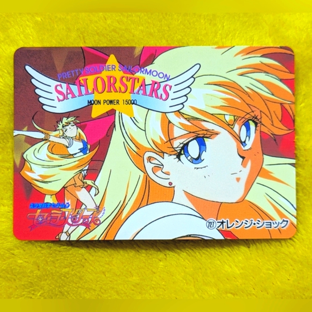 Vintage SAILOR MOON / STARS Amada PP14 | Japanese Trading Card #727
